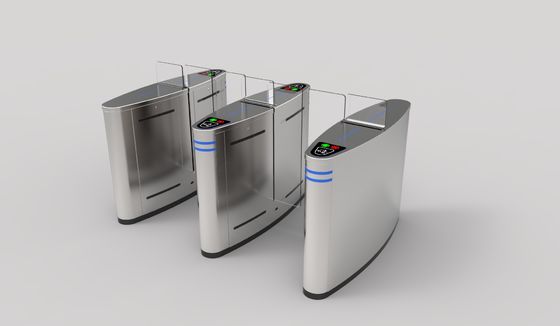 QR Code-Scanner-Sicherheits-gleitendes Tor-Drehkreuz 60Hz des Acrylglas-IP66 Fußgänger
