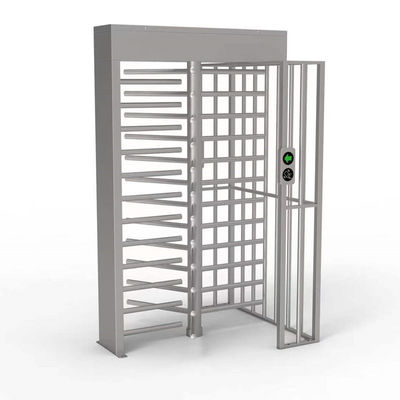 30-40 Personen Min Biometric Full Height Turnstile 1500*1500*2300mm
