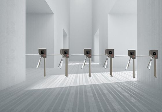 Stativ Turnstile Gate Zugangssteuerung System Hauptplatte elektrische Torbarriere für Gebäude Büro