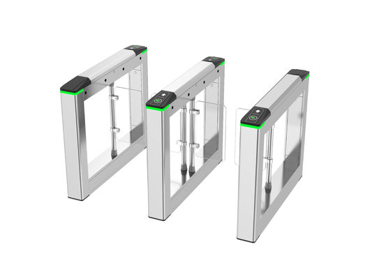 Zento Swing Barrier Gates Turnstile Zugangskontrolle mit Kartenleser für den Fitnessraum