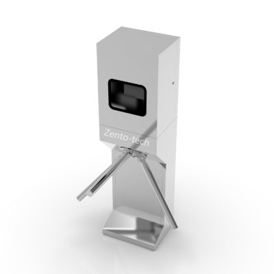 Zento Drehkreuzschranke mit Handdesinfektion, 30-45 PPM, IP54