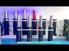 Automatische abziehbare Parkpollarde mit reflektierendem Streifen