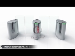 Flughafensicherheit Schiebe-Schaltanlage Elektronische Zugangskontrolle Kartenleser Gesichtserkennung