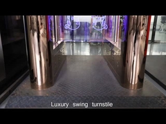 Fußgängerdrehkreuz-Tor-Durchgangs-Breite 550mm des schwingen-304SS