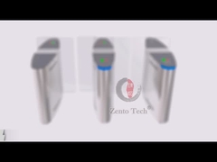 Gleitendes Tor-Drehkreuz-Durchgangs-Breite 550mm der Gesichtserkennungs-SS304