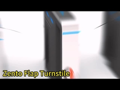 Drehkreuz mit Klappensperre