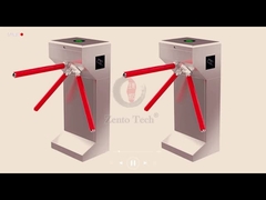 304 Arm-Drehkreuz-Tor 0.2s/Person der Edelstahl-Zugriffskontrolledrei