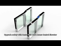 ZT-948 Fußgängerzugang Geschwindigkeitsspur Drehkreuz und Aufzugsteuerungs-Verknüpfungslösung